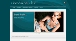 Desktop Screenshot of circadiamassage.com